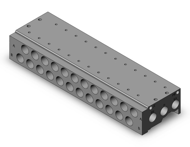 SMC SS5Y5-42-12-02 Ss5Y Bar Stock Manifold