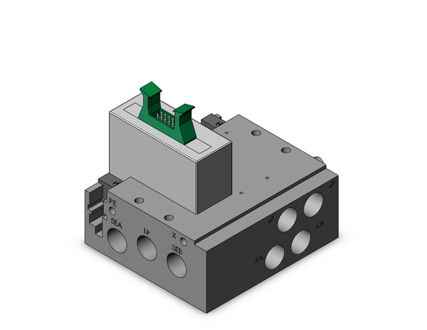 SMC SS5Y5-50RPH1-02D-02T 4/5 Port Solenoid Valve