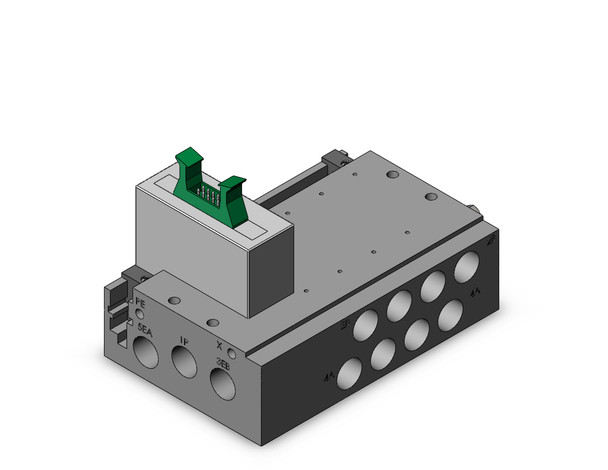 SMC SS5Y5-50RPH1-04D-02T 4/5 Port Solenoid Valve