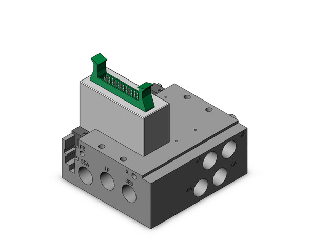 SMC SS5Y5-50RP1-02D-02T 4/5 Port Solenoid Valve