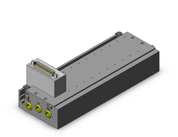 SMC SS5Y5-51F1-10D-01T 4/5 port solenoid valve plug-in metal base