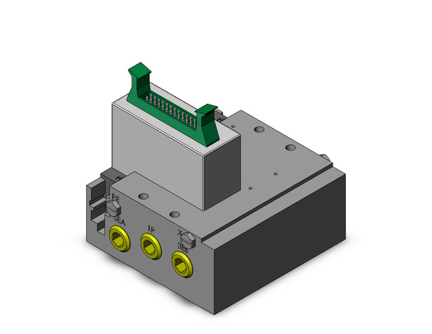 SMC SS5Y5-51P1-02D-01T Plug-In Metal Base