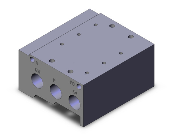 SMC SS5Y7-42-03-02F Ss5Y Bar Stock Manifold