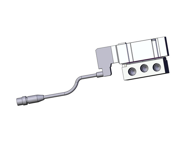 SMC SV3100-5W7U-02N 2 Position Single Solenoid