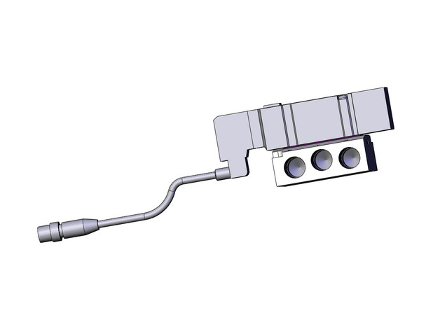 SMC SV3400-5W4U-03N 3 Position Exhaust Center