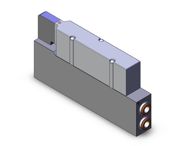 SMC SV4100-5FU-T-N9 2 Position Single Solenoid