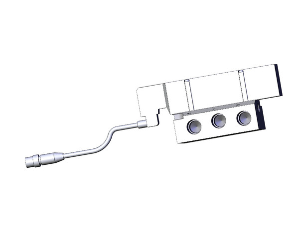 SMC SV4300-5W1UD-03 3 Position Closed Center