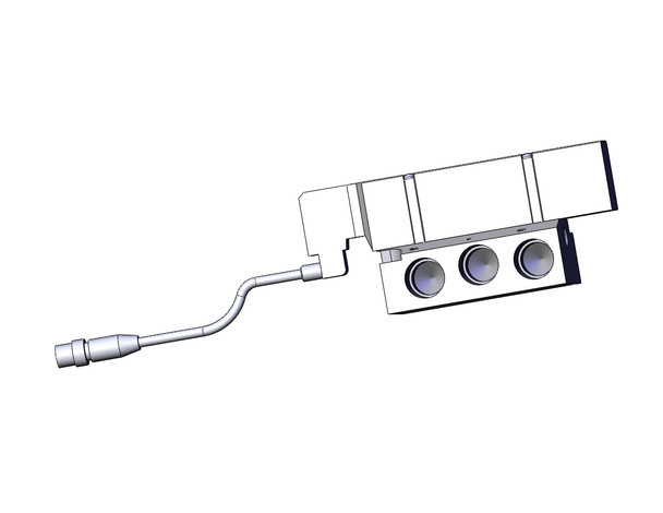 SMC SV4300-5W1UD-04 4/5 Port Solenoid Valve