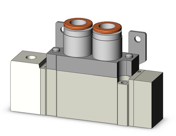 SMC SYA5120-C8F-F2 4/5 Port Air-Piloted Valve