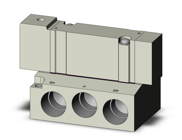 SMC SYA7140-03N 4/5 port air-piloted valve valve, air pilot, base mt