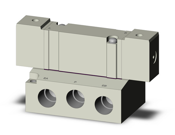 SMC SYA7240-02F 4/5 Port Air-Piloted Valve