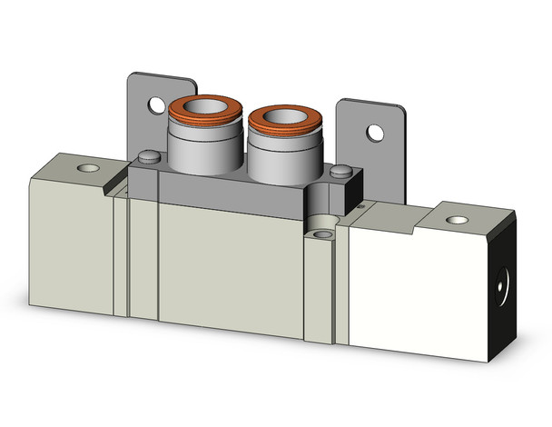 SMC SYA7520-C10-F2 Valve, Air Pilot, Body Pt