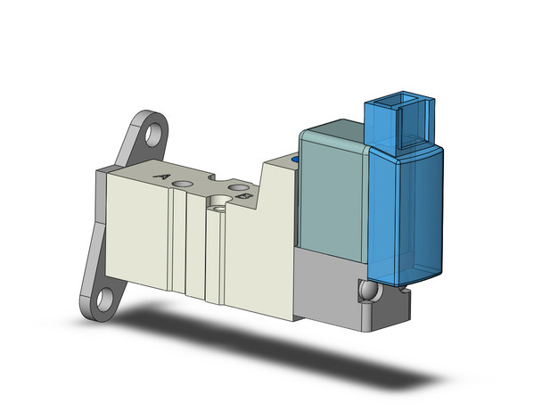 <h2>SYJ3000, 5 Port Solenoid Valve, Base Mounted &amp; Body Ported</h2><p><h3>The SYJ Valve is an innovative combination of space efficiency and performance superiority which provides real value to the design solution. Whether designed in a manifold or used as a single valve, this small profile increases design flexibility and minimizes space requirements. The SYJ valve utilizes a low power (0.5 watts standard) pilot solenoid design, which dramatically reduces thermal heat generation. This improves performance, decreases operating costs, and allows for direct control by PLC output relays. All electrical connections for SYJ Valves are available with lights and surge suppression. SYJ series valves can be configured on base mounted manifolds, or individually on sub-plates, creating a variety of solutions to meet your broadest engineering needs. </h3>- Fluid: air<br>- Operating pressure range: 0.15 - 0.7MPa<br>- Effective area mm 2 (Cv): 5 port body ported 0.9 (0.05)5 port base mounted w/sub-plate 1.8 (0.1)<br>- Coil rated voltage: 3, 5, 6, 12, 24VDC;100, 110, 200, 220VAC<br>- Ambient   fluid temp: max. 50 C<br>- <p><a href="https://content2.smcetech.com/pdf/SYJ_5PT.pdf" target="_blank">Series Catalog</a>