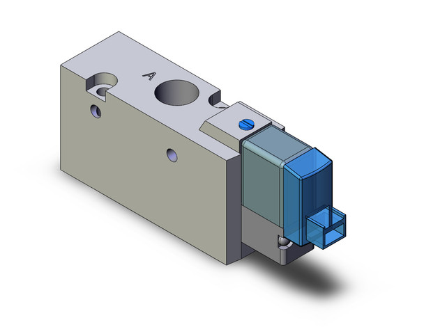 SMC SYJ712M-5LOZD-01N valve, sol, body pt (dc)