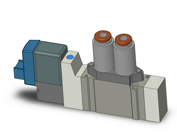 SMC SY3120-6LOU-N3 5 Port Solenoid Valve