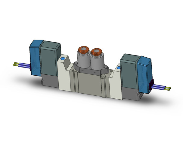 SMC SY3220-3GZ-C4 Valve, Dbl Sol, Body Pt (Ac)