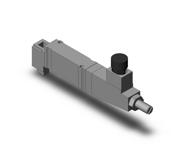 SMC SY50M-00-B1 4/5 port solenoid valve reg (b) w/mpa gauge