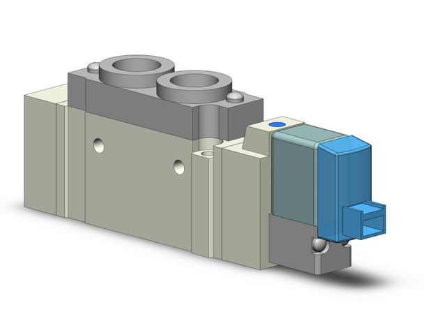 SMC SY5120-SLOZ-01 4/5 port solenoid valve valve, sgl sol, body pt (dc)