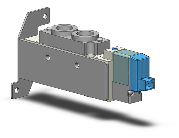 SMC SY5120-5LOZD-01-F1 valve, sgl sol, body pt (dc)