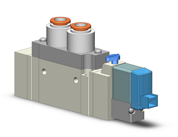 SMC SY5120-5LOZE-N7T Valve, Sgl Sol, Body Pt (Dc)