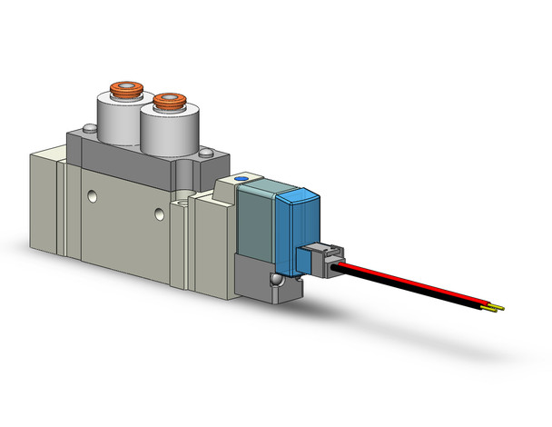 SMC SY5120-5LZ-N3T 5 Port Solenoid Valve