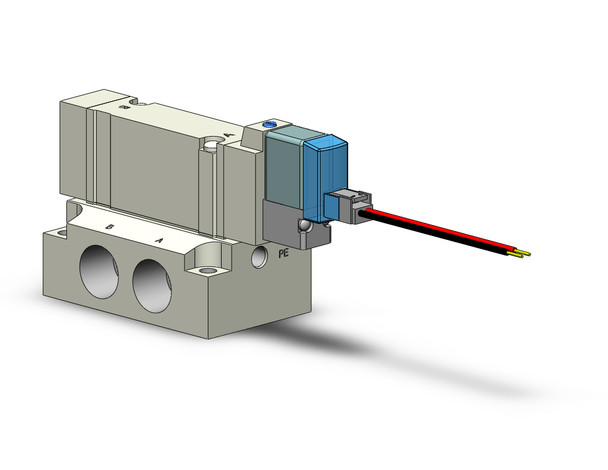 SMC SY5140-5LZD-02 5 Port Solenoid Valve