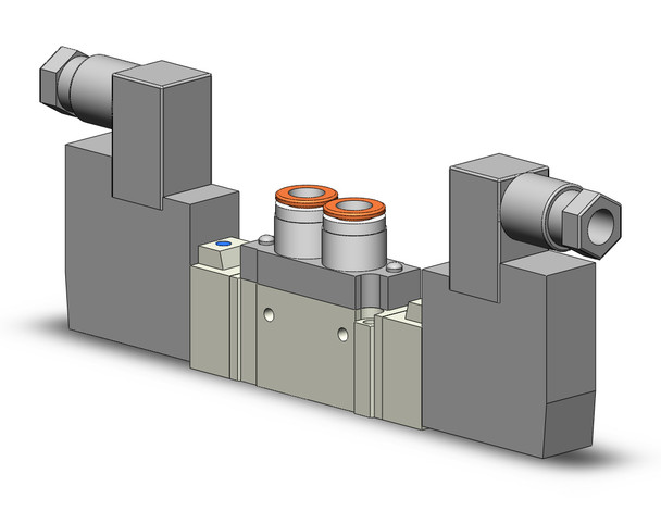 SMC SY5220-5D-C8 4/5 Port Solenoid Valve