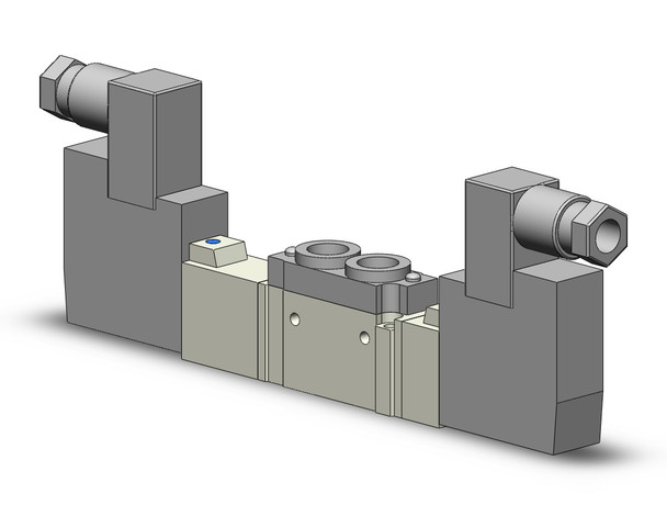 SMC SY5520-5DZ-01 Valve, Dbl Sol, Body Pt, Din