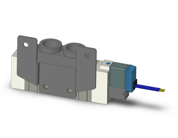 SMC SY7120-5G-02T-F2 4/5 port solenoid valve valve, sgl sol, body pt (dc)