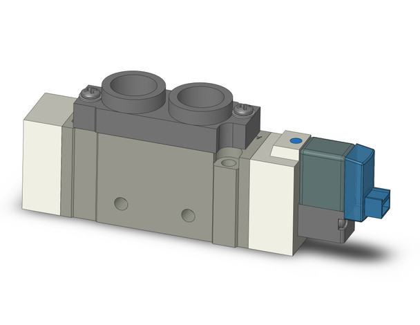 SMC SY7120-5LO-02 valve, sgl sol, body pt (dc)