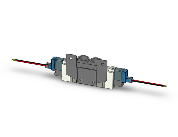 SMC SY7220-5LZ-02-F2 4/5 Port Solenoid Valve