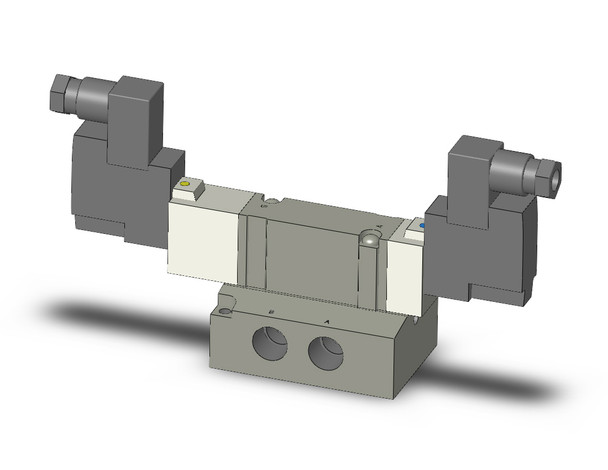 SMC SY7340-5YZ-02 Valve, Dbl Sol, Base Mt