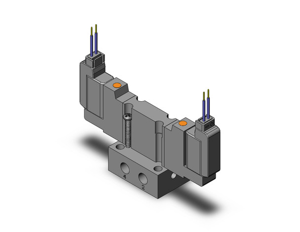 SMC S07A5-5M-M5 plug lead type 5 port solenoid valve