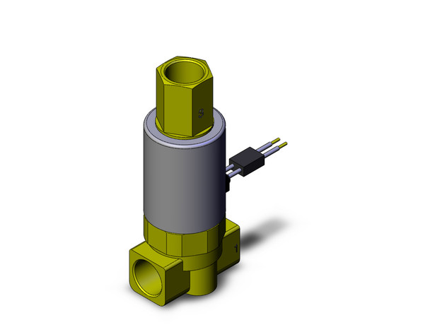 SMC VDW350-3G-2-02N Valve, Compact, Sgl, Brass