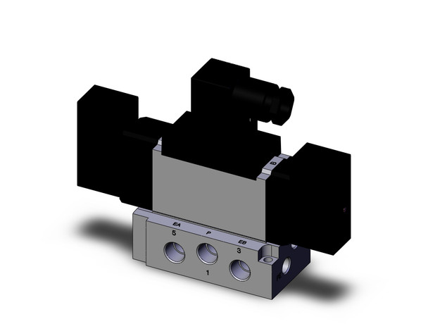 SMC VFR3310-4D-02T Valve, 5 Port Solenoid