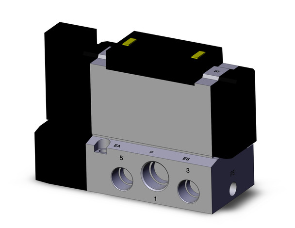 SMC VFR4100-3FZ-04N valve sgl plug-in base mount