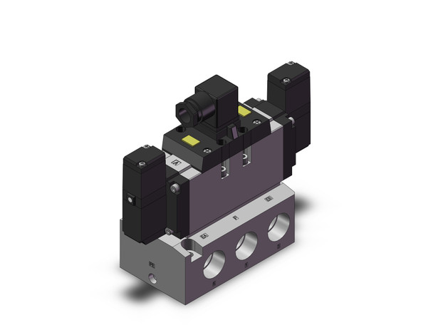 SMC VFR5310-5DZ-06T Valve, 5 Port Solenoid