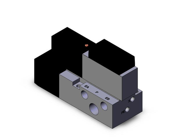 SMC VFS2100R-5FZB-02T 4/5 Port Solenoid Valve