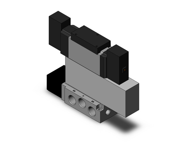 SMC VFS3600-3FZ-03 valve double plug-in base mount