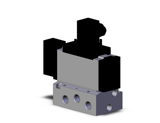 SMC VFS4110-3DZ-03T valve sgl non plug-in base mt