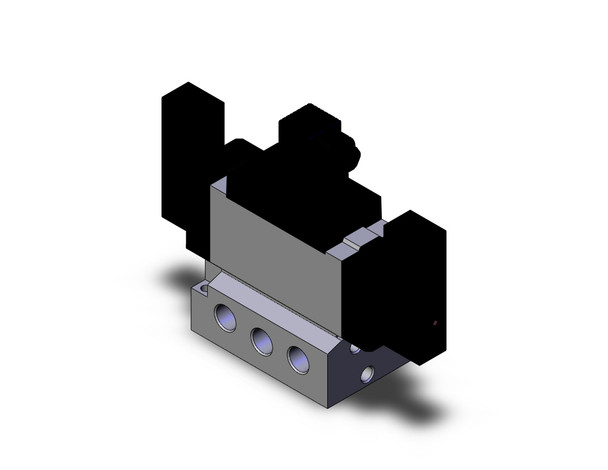 SMC VFS5410-5DZ-03 valve double non plugin base mt