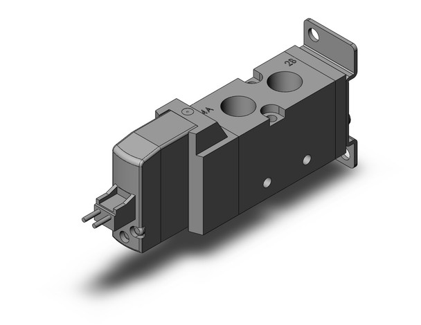 SMC VF3130-1LZ1-02-F Pilot Operated 5 Port Solenoid Valve