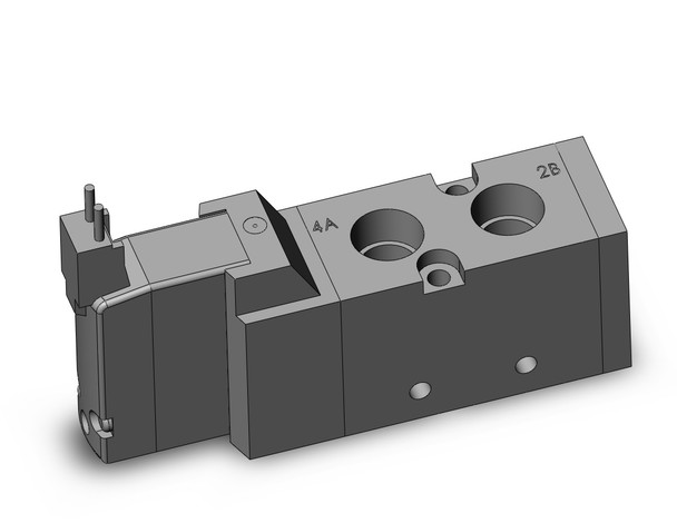 SMC VF3130-6MZ1-02T Valve, Pilot, Body Ported