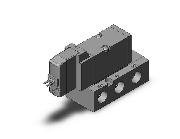 SMC VF3143K-BGZ1-02N Pilot Operated 5 Port Solenoid Valve