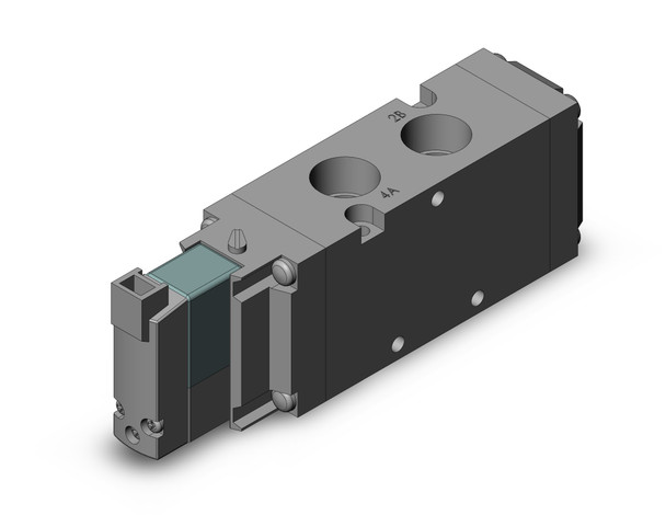 SMC VF5123T-5MNZE1-03N 4/5 Port Solenoid Valve