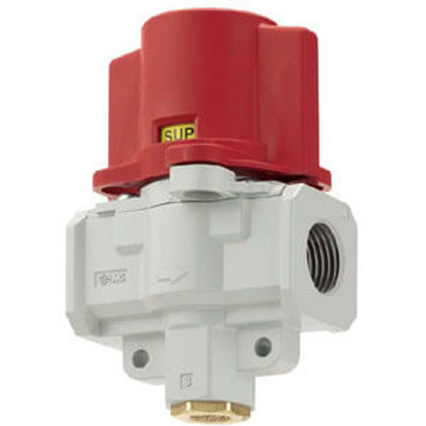 SMC VHS20-F02B-BS Pressure Relief 3 Port Valve