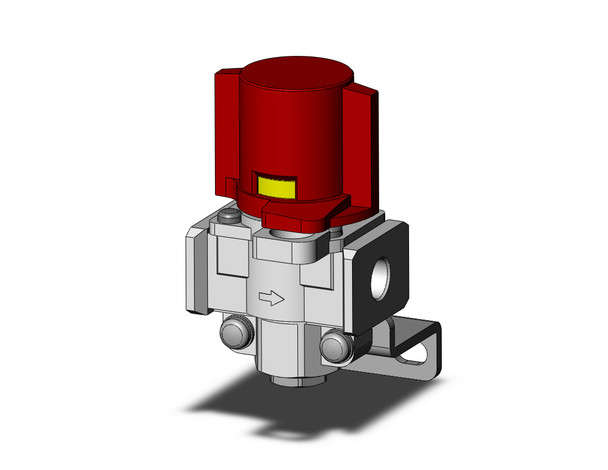 SMC VHS20-N01B-BS-Z Pressure Relief 3 Port Valve