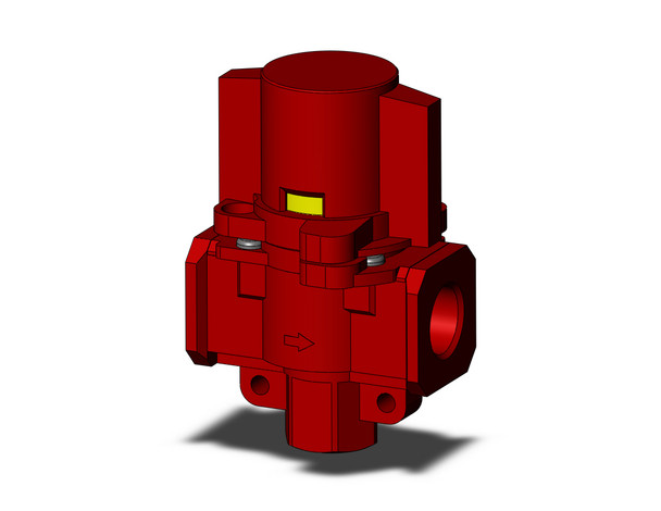 SMC VHS40-F04A-X1 Pressure Relief 3 Port Valve