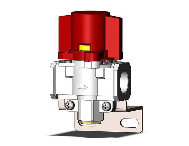 SMC VHS40-N04B-BS-Z mechanical valve pressure relief 3 port valve