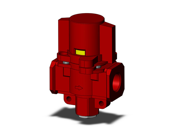 SMC VHS40-04A-S-X1 Pressure Relief 3 Port Valve